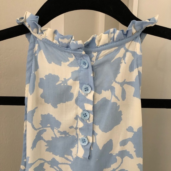 Blue & white tank - Picture 4 of 6